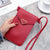 Women's All Seasons Pu Leather Basic Shoulder Bag Phone Wallet