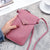 Women's All Seasons Pu Leather Basic Shoulder Bag Phone Wallet