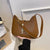 Women's All Seasons Pu Leather Basic Underarm Bag