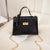 Women's All Seasons Pu Leather Cartoon Elegant Streetwear Square Flip Cover Handbag Square Bag