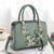 Women's All Seasons Pu Leather Elegant Classic Style Shoulder Bag Handbag Square Bag