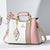 Women's All Seasons Pu Leather Elegant Streetwear Shoulder Bag Handbag Bucket Bag