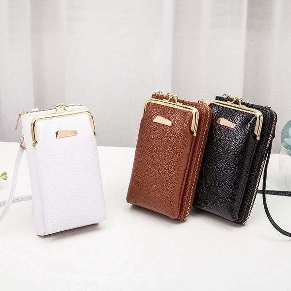 Women's All Seasons Pu Leather Fashion Phone Wallet