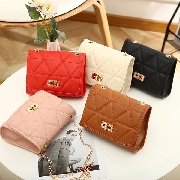 Women's All Seasons Pu Leather Fashion Square Bag