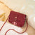 Women's All Seasons Pu Leather Fashion Square Bag