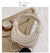 Women's All Seasons Pu Leather Fashion Straw Bag