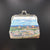 Women's All Seasons Pu Leather Oil Painting Classic Style Dumpling Shape Buckle Coin Purse