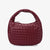 Women's All Seasons Pu Leather Solid Color Basic Oval Zipper Handbag