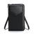 Women's All Seasons Pu Leather Solid Color Basic Square Zipper Shoulder Bag Phone Wallets