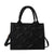 Women's All Seasons Pu Leather Solid Color Classic Style Square Zipper Handbag