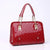 Women's All Seasons Pu Leather Solid Color Classic Style Square Zipper Handbag