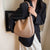 Women's All Seasons Pu Leather Solid Color Elegant Classic Style Bucket Magnetic Buckle Shoulder Bag Tote Bag