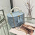 Women's All Seasons Pu Leather Solid Color Elegant Pearls Bucket Zipper Handbag