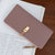 Women's All Seasons Pu Leather Solid Color Fashion Square Zipper Long Wallet