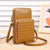 Women's All Seasons Pu Leather Solid Color Preppy Style Classic Style Square Zipper Phone Wallets