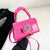 Women's All Seasons Pu Leather Solid Color Streetwear Square Magnetic Buckle Handbag