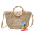 Women's All Seasons Straw Basic Beach Bag