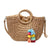 Women's All Seasons Straw Basic Beach Bag