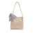 Women's All Seasons Straw Vacation Bucket Bag