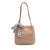 Women's All Seasons Straw Vacation Bucket Bag