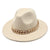 Women's All Seasons Woolen Solid Color Fashion Felt Cap