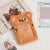 Women's Animal Cartoon Imitation Dehaired Angora Open Card Holders