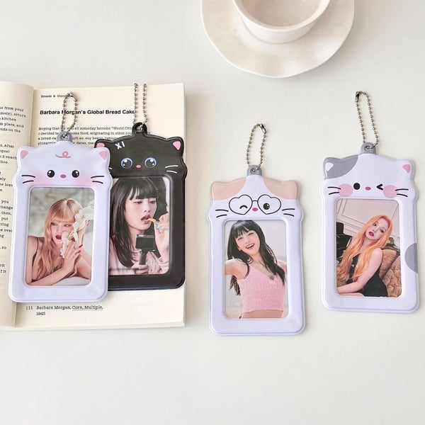 Women's Animal PVC Open Card Holders