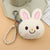 Women's Animal Plush Zipper Coin Purses