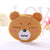 Women's Animal Plush Zipper Coin Purses