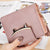 Women's Animal Pu Leather Open Wallets