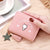 Women's Animal Pu Leather Zipper Coin Purses