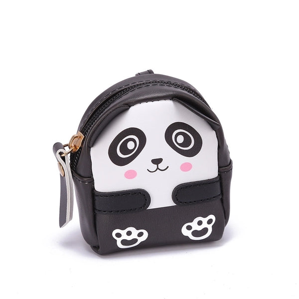 Women's Animal Pu Leather Zipper Coin Purses