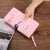 Women's Animal Pu Leather Zipper Wallets