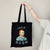 Women's Artistic Oil Painting Shopping Bags