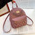 Women's Bags New Zipper Bags Fashion Korean Style Small Bags Backpacks