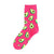 Women's Basic Animal Fruit Cotton Crew Socks A Pair