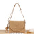 Women's Basic Beach Solid Color Paper String Shopping Bags