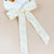 Women's Basic Bow Knot Ribbon Inlaid Pearls Hair Clip