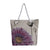 Women's Basic Cat Canvas Shopping Bags