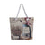 Women's Basic Cat Canvas Shopping Bags