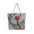 Women's Basic Cat Canvas Shopping Bags