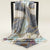 Women's Basic Chains Print Satin Silk Scarf Bandanas