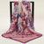 Women's Basic Chains Print Satin Silk Scarf Bandanas