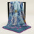 Women's Basic Chains Print Satin Silk Scarf Bandanas