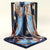 Women's Basic Chains Print Satin Silk Scarf Bandanas