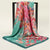 Women's Basic Chains Print Satin Silk Scarf Bandanas