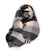 Women's Basic Color Block Imitation Cashmere Tassel Scarf