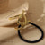 Women's Basic Commute C Shape Alloy Pleated Hair Tie