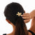 Women's Basic Flower Imitation Pearl Alloy Hair Tie