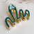 Women's Basic Geometric Alloy Hair Claws